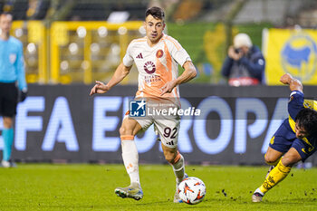 2024-11-07 - Stephan El Shaarawy of AS Roma during the UEFA Europa League, League Phase, MD4 football match between Royale Union Saint-Gilloise and AS Roma on November 7, 2024 at King Baudouin Stadium in Brussels, Belgium - FOOTBALL - EUROPA LEAGUE - UNION SAINT GILLOISE V ROMA - UEFA EUROPA LEAGUE - SOCCER