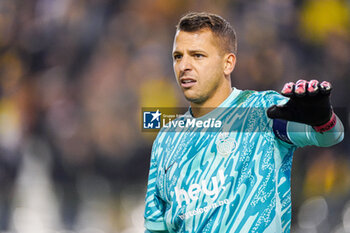 2024-11-07 - Anthony Moris of Union Saint-Gilloise during the UEFA Europa League, League Phase, MD4 football match between Royale Union Saint-Gilloise and AS Roma on November 7, 2024 at King Baudouin Stadium in Brussels, Belgium - FOOTBALL - EUROPA LEAGUE - UNION SAINT GILLOISE V ROMA - UEFA EUROPA LEAGUE - SOCCER