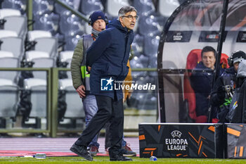 2024-11-07 - Coach Ivan Juric of AS Roma during the UEFA Europa League, League Phase, MD4 football match between Royale Union Saint-Gilloise and AS Roma on November 7, 2024 at King Baudouin Stadium in Brussels, Belgium - FOOTBALL - EUROPA LEAGUE - UNION SAINT GILLOISE V ROMA - UEFA EUROPA LEAGUE - SOCCER