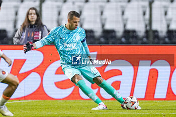 2024-11-07 - Anthony Moris of Union Saint-Gilloise during the UEFA Europa League, League Phase, MD4 football match between Royale Union Saint-Gilloise and AS Roma on November 7, 2024 at King Baudouin Stadium in Brussels, Belgium - FOOTBALL - EUROPA LEAGUE - UNION SAINT GILLOISE V ROMA - UEFA EUROPA LEAGUE - SOCCER