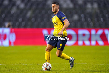 2024-11-07 - Franjo Ivanovic of Union Saint-Gilloise during the UEFA Europa League, League Phase, MD4 football match between Royale Union Saint-Gilloise and AS Roma on November 7, 2024 at King Baudouin Stadium in Brussels, Belgium - FOOTBALL - EUROPA LEAGUE - UNION SAINT GILLOISE V ROMA - UEFA EUROPA LEAGUE - SOCCER