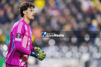 2024-11-07 - Mile Svilar of AS Roma during the UEFA Europa League, League Phase, MD4 football match between Royale Union Saint-Gilloise and AS Roma on November 7, 2024 at King Baudouin Stadium in Brussels, Belgium - FOOTBALL - EUROPA LEAGUE - UNION SAINT GILLOISE V ROMA - UEFA EUROPA LEAGUE - SOCCER