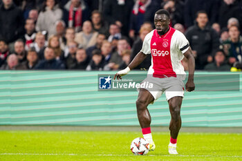 2024-11-07 - Brian Brobbey of AFC Ajax during the UEFA Europa League, League Phase, MD4 football match between AFC Ajax and Maccabi Tel Aviv on November 7, 2024 at Johan Cruijff ArenA in Amsterdam, Netherlands - FOOTBALL - EUROPA LEAGUE - AJAX V MACCABI TEL AVIV - UEFA EUROPA LEAGUE - SOCCER