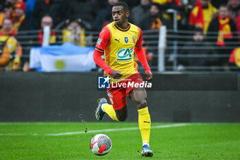 2024-01-07 - David PEREIRA DA COSTA of Lens during the French Cup, round of 64 football match between RC Lens and AS Monaco on January 7, 2024 at Bollaert-Delelis stadium in Lens, France - FOOTBALL - FRENCH CUP - LENS V MONACO - FRENCH CUP - SOCCER
