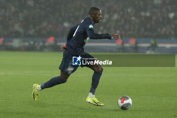 2024-02-07 - Ousmane Dembele of PSG during the French Cup, round of 16 football match between Paris Saint-Germain (PSG) and Stade Brestois 29 (Brest) on February 7, 2024 at Parc des Princes stadium in Paris, France - FOOTBALL - FRENCH CUP - PARIS SG V BREST - FRENCH CUP - SOCCER