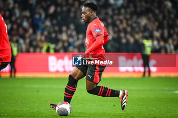 2024-02-29 - Arnaud KALIMUENDO of Rennes during the French Cup, Quarter-Finals football match between Le Puy Foot 43 Auvergne and Stade Rennais (Rennes) on February 29, 2024 at Geoffroy Guichard stadium in Saint-Etienne, France - FOOTBALL - FRENCH CUP - LE PUY V RENNES - FRENCH CUP - SOCCER