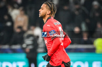 2024-02-29 - Mathis LAMBOURDE of Rennes during the French Cup, Quarter-Finals football match between Le Puy Foot 43 Auvergne and Stade Rennais (Rennes) on February 29, 2024 at Geoffroy Guichard stadium in Saint-Etienne, France - FOOTBALL - FRENCH CUP - LE PUY V RENNES - FRENCH CUP - SOCCER