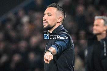 2024-03-13 - Francesco FARIOLI of Nice during the French Cup, Quarter-final football match between Paris Saint-Germain and OGC Nice on March 13, 2024 at Parc des Princes stadium in Paris, France - FOOTBALL - FRENCH CUP - PARIS SG V NICE - FRENCH CUP - SOCCER