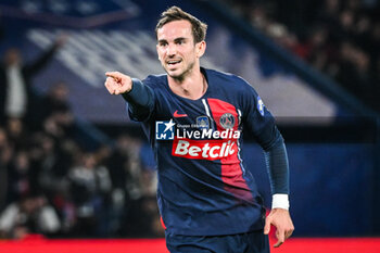 2024-03-13 - Fabian RUIZ of PSG celebrates his goal during the French Cup, Quarter-final football match between Paris Saint-Germain and OGC Nice on March 13, 2024 at Parc des Princes stadium in Paris, France - FOOTBALL - FRENCH CUP - PARIS SG V NICE - FRENCH CUP - SOCCER