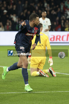 2024-03-13 - Kylian Mbappe of PSG celebrates his goal during the French Cup, Quarter-final football match between Paris Saint-Germain (PSG) and OGC Nice (OGCN) on March 13, 2024 at Parc des Princes stadium in Paris, France - FOOTBALL - FRENCH CUP - PARIS SG V NICE - FRENCH CUP - SOCCER