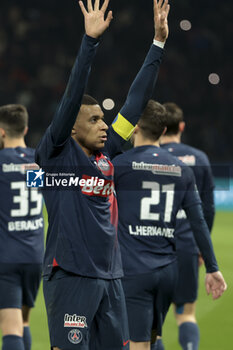 2024-03-13 - Kylian Mbappe of PSG celebrates his goal during the French Cup, Quarter-final football match between Paris Saint-Germain (PSG) and OGC Nice (OGCN) on March 13, 2024 at Parc des Princes stadium in Paris, France - FOOTBALL - FRENCH CUP - PARIS SG V NICE - FRENCH CUP - SOCCER