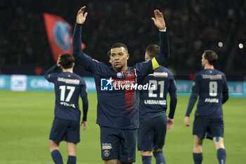 2024-03-13 - Kylian Mbappe of PSG celebrates his goal during the French Cup, Quarter-final football match between Paris Saint-Germain (PSG) and OGC Nice (OGCN) on March 13, 2024 at Parc des Princes stadium in Paris, France - FOOTBALL - FRENCH CUP - PARIS SG V NICE - FRENCH CUP - SOCCER