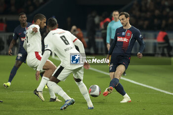 2024-03-13 - Fabian Ruiz Pena of PSG during the French Cup, Quarter-final football match between Paris Saint-Germain (PSG) and OGC Nice (OGCN) on March 13, 2024 at Parc des Princes stadium in Paris, France - FOOTBALL - FRENCH CUP - PARIS SG V NICE - FRENCH CUP - SOCCER