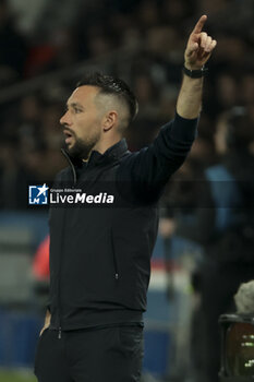 2024-03-13 - Coach of OGC Nice Francesco Farioli during the French Cup, Quarter-final football match between Paris Saint-Germain (PSG) and OGC Nice (OGCN) on March 13, 2024 at Parc des Princes stadium in Paris, France - FOOTBALL - FRENCH CUP - PARIS SG V NICE - FRENCH CUP - SOCCER