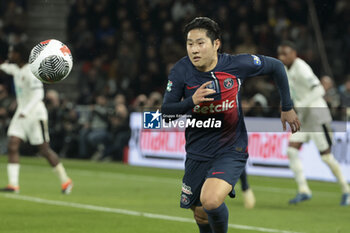 2024-03-13 - Lee Kang-in of PSG during the French Cup, Quarter-final football match between Paris Saint-Germain (PSG) and OGC Nice (OGCN) on March 13, 2024 at Parc des Princes stadium in Paris, France - FOOTBALL - FRENCH CUP - PARIS SG V NICE - FRENCH CUP - SOCCER