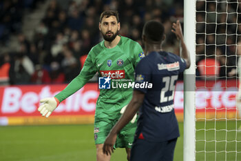 2024-03-13 - PSG goalkeeper Gianluigi Donnarumma during the French Cup, Quarter-final football match between Paris Saint-Germain (PSG) and OGC Nice (OGCN) on March 13, 2024 at Parc des Princes stadium in Paris, France - FOOTBALL - FRENCH CUP - PARIS SG V NICE - FRENCH CUP - SOCCER