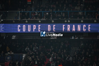 2024-03-13 - Illustration during the French Cup, Quarter-final football match between Paris Saint-Germain and OGC Nice on March 13, 2024 at Parc des Princes stadium in Paris, France - FOOTBALL - FRENCH CUP - PARIS SG V NICE - FRENCH CUP - SOCCER