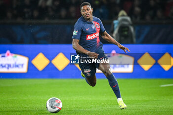 2024-03-13 - Nuno MENDES of PSG during the French Cup, Quarter-final football match between Paris Saint-Germain and OGC Nice on March 13, 2024 at Parc des Princes stadium in Paris, France - FOOTBALL - FRENCH CUP - PARIS SG V NICE - FRENCH CUP - SOCCER