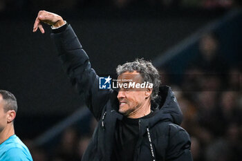 2024-03-13 - Luis ENRIQUE of PSG during the French Cup, Quarter-final football match between Paris Saint-Germain and OGC Nice on March 13, 2024 at Parc des Princes stadium in Paris, France - FOOTBALL - FRENCH CUP - PARIS SG V NICE - FRENCH CUP - SOCCER