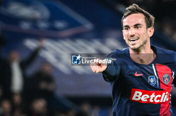 2024-03-13 - Fabian RUIZ of PSG celebrates his goal during the French Cup, Quarter-final football match between Paris Saint-Germain and OGC Nice on March 13, 2024 at Parc des Princes stadium in Paris, France - FOOTBALL - FRENCH CUP - PARIS SG V NICE - FRENCH CUP - SOCCER