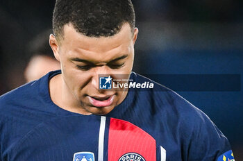 2024-03-13 - Kylian MBAPPE of PSG looks dejected during the French Cup, Quarter-final football match between Paris Saint-Germain and OGC Nice on March 13, 2024 at Parc des Princes stadium in Paris, France - FOOTBALL - FRENCH CUP - PARIS SG V NICE - FRENCH CUP - SOCCER