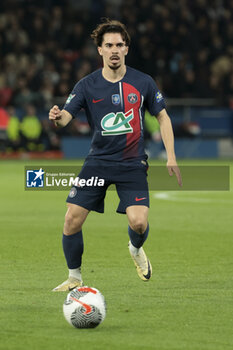 2024-04-03 - Vitinha of PSG during the French Cup, Semi-final football match between Paris Saint-Germain (PSG) and Stade Rennais (Rennes) on April 3, 2024 at Parc des Princes stadium in Paris, France - FOOTBALL - FRENCH CUP - PARIS SG V RENNES - FRENCH CUP - SOCCER