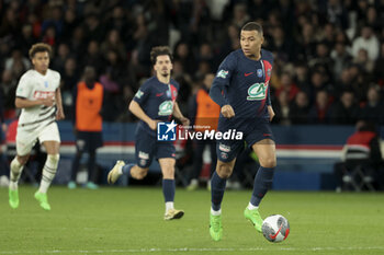 2024-04-03 - Kylian Mbappe of PSG during the French Cup, Semi-final football match between Paris Saint-Germain (PSG) and Stade Rennais (Rennes) on April 3, 2024 at Parc des Princes stadium in Paris, France - FOOTBALL - FRENCH CUP - PARIS SG V RENNES - FRENCH CUP - SOCCER