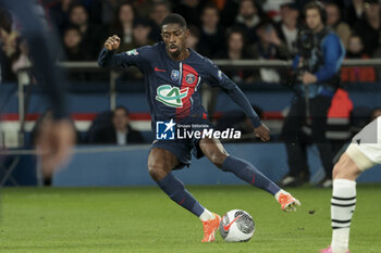 2024-04-03 - Ousmane Dembele of PSG during the French Cup, Semi-final football match between Paris Saint-Germain (PSG) and Stade Rennais (Rennes) on April 3, 2024 at Parc des Princes stadium in Paris, France - FOOTBALL - FRENCH CUP - PARIS SG V RENNES - FRENCH CUP - SOCCER