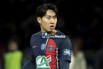 2024-04-03 - Lee Kang-in of PSG during the French Cup, Semi-final football match between Paris Saint-Germain (PSG) and Stade Rennais (Rennes) on April 3, 2024 at Parc des Princes stadium in Paris, France - FOOTBALL - FRENCH CUP - PARIS SG V RENNES - FRENCH CUP - SOCCER