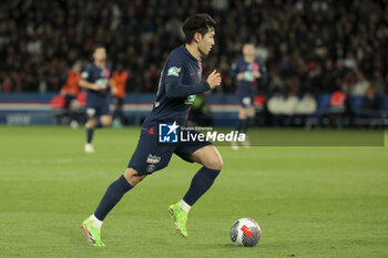 2024-04-03 - Lee Kang-in of PSG during the French Cup, Semi-final football match between Paris Saint-Germain (PSG) and Stade Rennais (Rennes) on April 3, 2024 at Parc des Princes stadium in Paris, France - FOOTBALL - FRENCH CUP - PARIS SG V RENNES - FRENCH CUP - SOCCER