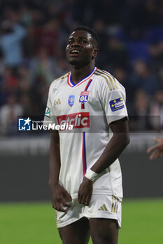 2024-04-02 - Ernest APPIAH of Lyon during the French Cup, Semi-final football match between Olympique Lyonnais and Valenciennes FC on April 2, 2024 at Groupama stadium in Decines-Charpieu near Lyon, France - FOOTBALL - FRENCH CUP - LYON V VALENCIENNES - FRENCH CUP - SOCCER