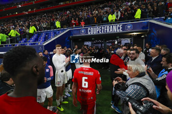 2024-04-02 - Illustration during the French Cup, Semi-final football match between Olympique Lyonnais and Valenciennes FC on April 2, 2024 at Groupama stadium in Decines-Charpieu near Lyon, France - FOOTBALL - FRENCH CUP - LYON V VALENCIENNES - FRENCH CUP - SOCCER