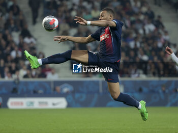 2024-05-25 - Kylian Mbappe of PSG during the French Cup Final football match between Olympique Lyonnais (OL, Lyon) and Paris Saint-Germain (PSG) on May 25, 2024 at Stade Pierre Mauroy, Decathlon Arena in Villeneuve-d'Ascq near Lille, France - FOOTBALL - FRENCH CUP - FINAL - LYON V PARIS SG - FRENCH CUP - SOCCER