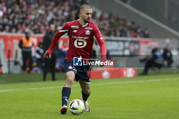 2024-01-14 - Edon Zhegrova of Lille during the French championship Ligue 1 football match between Losc Lille and FC Lorient on January 14, 2024 at Decathlon Arena Stade Pierre Mauroy in Villeneuve-d'Ascq, France - FOOTBALL - FRENCH CHAMP - LILLE V LORIENT - FRENCH LIGUE 1 - SOCCER