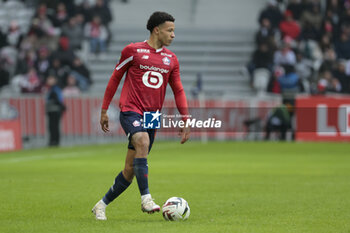 2024-01-14 - Tiago Santos of Lille during the French championship Ligue 1 football match between Losc Lille and FC Lorient on January 14, 2024 at Decathlon Arena Stade Pierre Mauroy in Villeneuve-d'Ascq, France - FOOTBALL - FRENCH CHAMP - LILLE V LORIENT - FRENCH LIGUE 1 - SOCCER