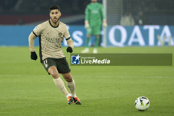 2024-01-28 - Marco Asensio of PSG during the French championship Ligue 1 football match between Paris Saint-Germain and Stade Brestois (Brest) on January 28, 2024 at Parc des Princes stadium in Paris, France - FOOTBALL - FRENCH CHAMP - PARIS SG V BREST - FRENCH LIGUE 1 - SOCCER