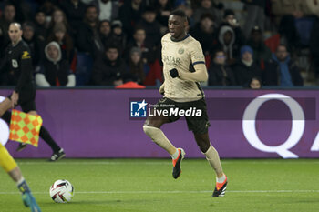2024-01-28 - Randal Kolo Muani of PSG during the French championship Ligue 1 football match between Paris Saint-Germain and Stade Brestois (Brest) on January 28, 2024 at Parc des Princes stadium in Paris, France - FOOTBALL - FRENCH CHAMP - PARIS SG V BREST - FRENCH LIGUE 1 - SOCCER