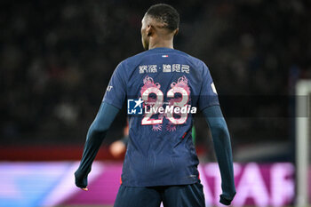 2024-02-10 - Randal KOLO MUANI of PSG during the French championship Ligue 1 football match between Paris Saint-Germain and Losc Lille on February 10, 2024 at Parc des Princes stadium in Paris, France - FOOTBALL - FRENCH CHAMP - PARIS SG V LILLE - FRENCH LIGUE 1 - SOCCER