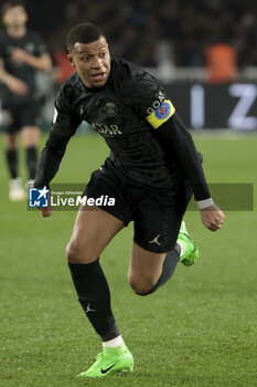 2024-02-17 - Kylian Mbappe of PSG during the French championship Ligue 1 football match between FC Nantes and Paris Saint-Germain on February 17, 2024 at La Beaujoire - Louis Fonteneau stadium in Nantes, France - FOOTBALL - FRENCH CHAMP - NANTES V PARIS SG - FRENCH LIGUE 1 - SOCCER
