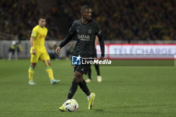 2024-02-17 - Ousmane Dembele of PSG during the French championship Ligue 1 football match between FC Nantes and Paris Saint-Germain on February 17, 2024 at La Beaujoire - Louis Fonteneau stadium in Nantes, France - FOOTBALL - FRENCH CHAMP - NANTES V PARIS SG - FRENCH LIGUE 1 - SOCCER