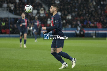 2024-02-25 - Lucas Hernandez of PSG during the French championship Ligue 1 football match between Paris Saint-Germain and Stade Rennais (Rennes) on February 25, 2024 at Parc des Princes stadium in Paris, France - FOOTBALL - FRENCH CHAMP - PARIS SG V RENNES - FRENCH LIGUE 1 - SOCCER