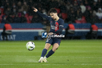 2024-02-25 - Vitinha of PSG during the French championship Ligue 1 football match between Paris Saint-Germain and Stade Rennais (Rennes) on February 25, 2024 at Parc des Princes stadium in Paris, France - FOOTBALL - FRENCH CHAMP - PARIS SG V RENNES - FRENCH LIGUE 1 - SOCCER