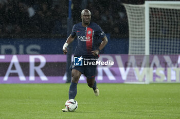 2024-02-25 - Danilo Pereira of PSG during the French championship Ligue 1 football match between Paris Saint-Germain and Stade Rennais (Rennes) on February 25, 2024 at Parc des Princes stadium in Paris, France - FOOTBALL - FRENCH CHAMP - PARIS SG V RENNES - FRENCH LIGUE 1 - SOCCER