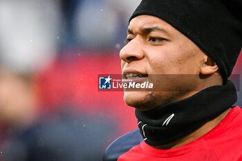 2024-02-25 - Kylian MBAPPE of PSG during the French championship Ligue 1 football match between Paris Saint-Germain and Stade Rennais (Rennes) on February 25, 2024 at Parc des Princes stadium in Paris, France - FOOTBALL - FRENCH CHAMP - PARIS SG V RENNES - FRENCH LIGUE 1 - SOCCER