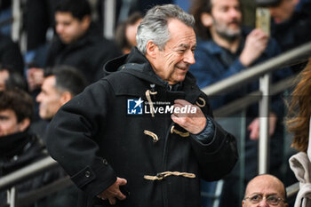 2024-02-25 - Michel DENISOT during the French championship Ligue 1 football match between Paris Saint-Germain and Stade Rennais (Rennes) on February 25, 2024 at Parc des Princes stadium in Paris, France - FOOTBALL - FRENCH CHAMP - PARIS SG V RENNES - FRENCH LIGUE 1 - SOCCER