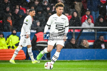 2024-02-25 - Desire DOUE of Rennes during the French championship Ligue 1 football match between Paris Saint-Germain and Stade Rennais (Rennes) on February 25, 2024 at Parc des Princes stadium in Paris, France - FOOTBALL - FRENCH CHAMP - PARIS SG V RENNES - FRENCH LIGUE 1 - SOCCER