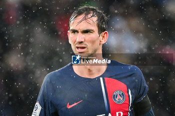 2024-02-25 - Fabian RUIZ of PSG during the French championship Ligue 1 football match between Paris Saint-Germain and Stade Rennais (Rennes) on February 25, 2024 at Parc des Princes stadium in Paris, France - FOOTBALL - FRENCH CHAMP - PARIS SG V RENNES - FRENCH LIGUE 1 - SOCCER
