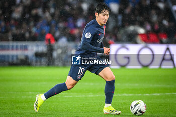 2024-02-25 - Lee KANG-IN of PSG during the French championship Ligue 1 football match between Paris Saint-Germain and Stade Rennais (Rennes) on February 25, 2024 at Parc des Princes stadium in Paris, France - FOOTBALL - FRENCH CHAMP - PARIS SG V RENNES - FRENCH LIGUE 1 - SOCCER