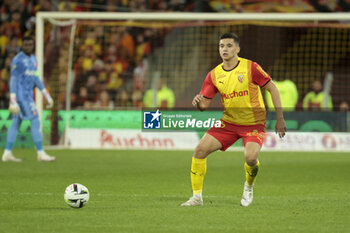 2024-03-09 - Abdukodir Khusanov of Lens during the French championship Ligue 1 football match between RC Lens and Stade Brestois on March 9, 2024 at Bollaert Delelis stadium in Lens, France - FOOTBALL - FRENCH CHAMP - LENS V BREST - FRENCH LIGUE 1 - SOCCER
