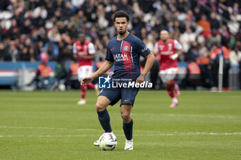 2024-03-10 - Warren Zaire-Emery of PSG during the French championship Ligue 1 football match between Paris Saint-Germain and Stade de Reims on March 10, 2024 at Parc des Princes stadium in Paris, France - FOOTBALL - FRENCH CHAMP - PARIS SG V REIMS - FRENCH LIGUE 1 - SOCCER